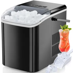 Countertop Ice Maker with Handle,
