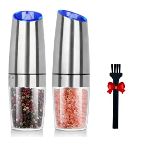 Gravity Electric Salt And Pepper Grinder Set